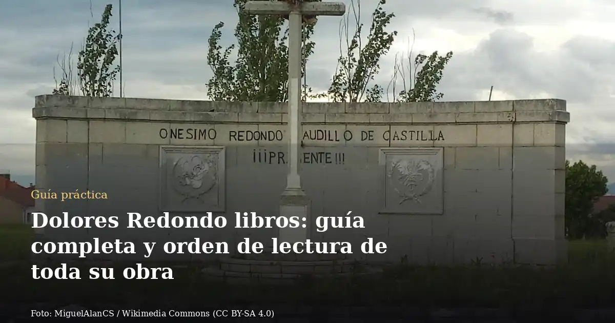 Dolores Redondo libros: guía completa y orden de lectura de toda su obra