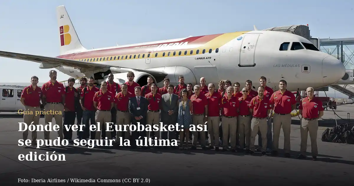 Dónde ver el Eurobasket: así se pudo seguir la última edición