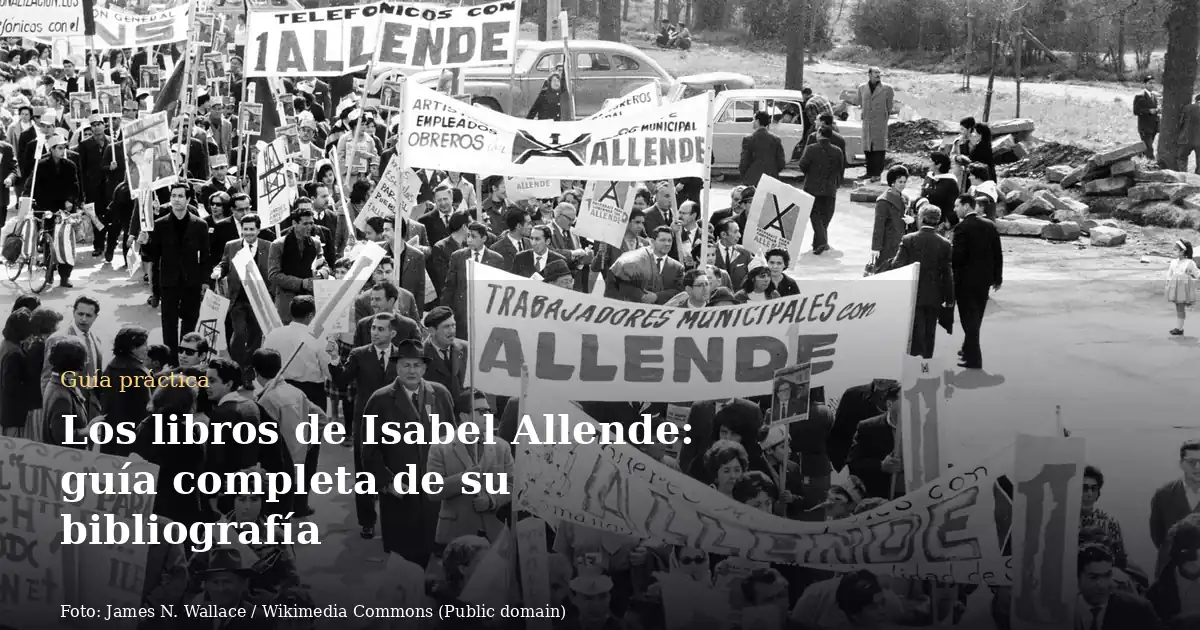 Los libros de Isabel Allende: guía completa de su bibliografía