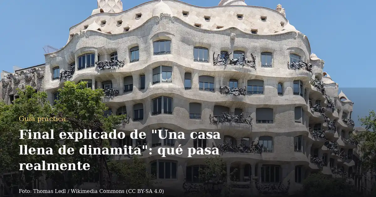 Final explicado de "Una casa llena de dinamita": qué pasa realmente